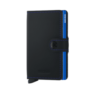Matte Black - Blue SECRID miniwallet piniginė