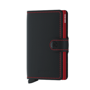 Matte Black – Red SECRID miniwallet piniginė