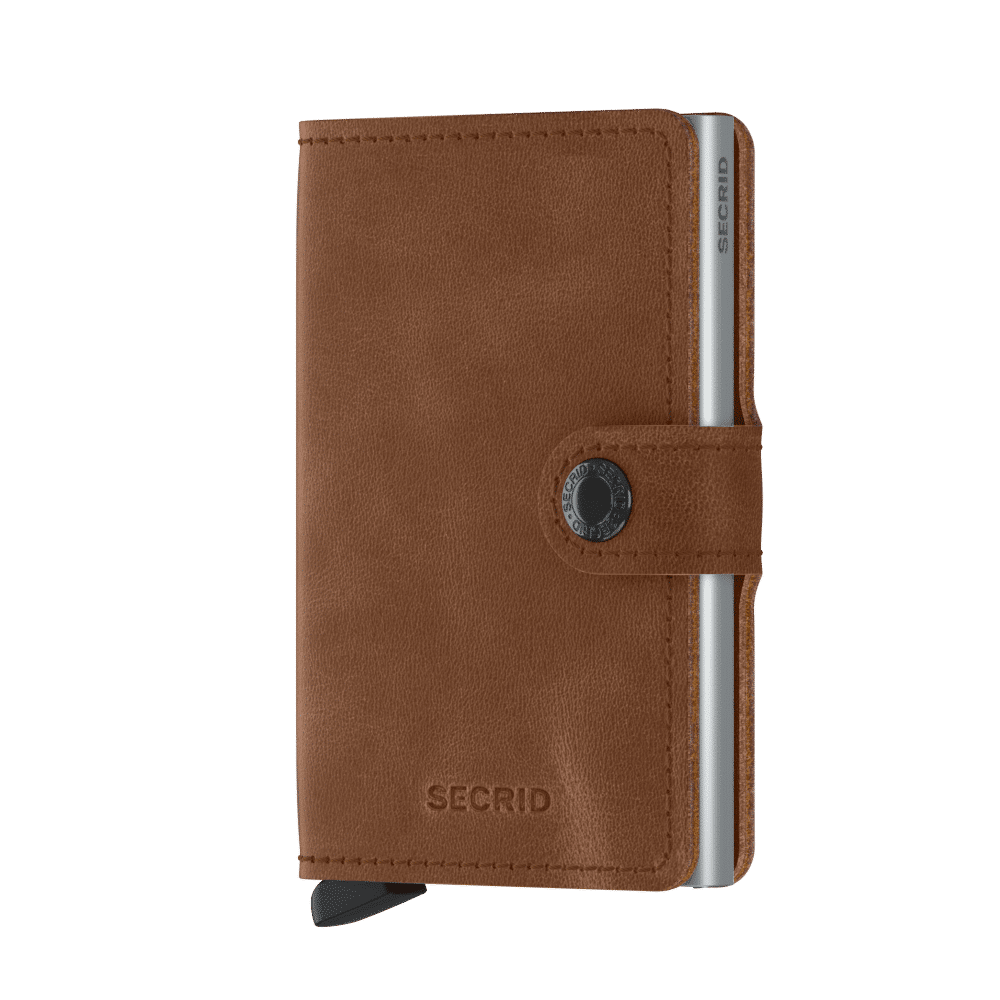 Vintage Cognac - Silver SECRID miniwallet piniginė - Image 1