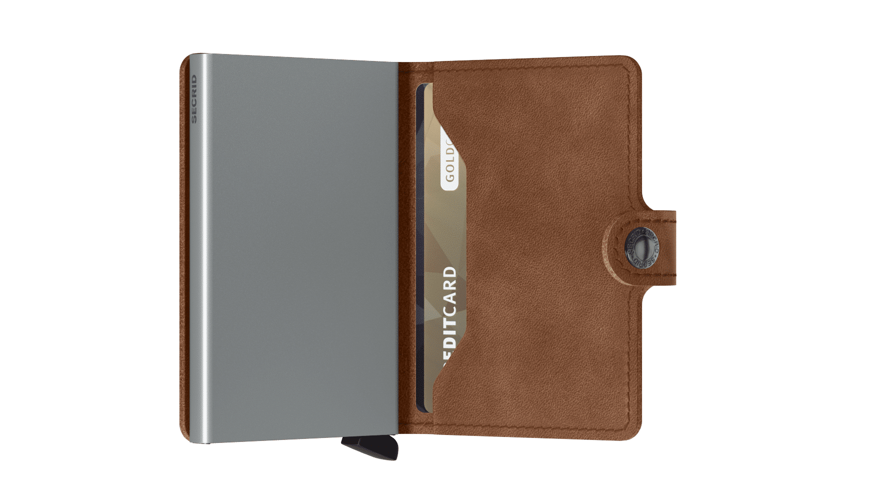 Vintage Cognac - Silver SECRID miniwallet piniginė - Image 5