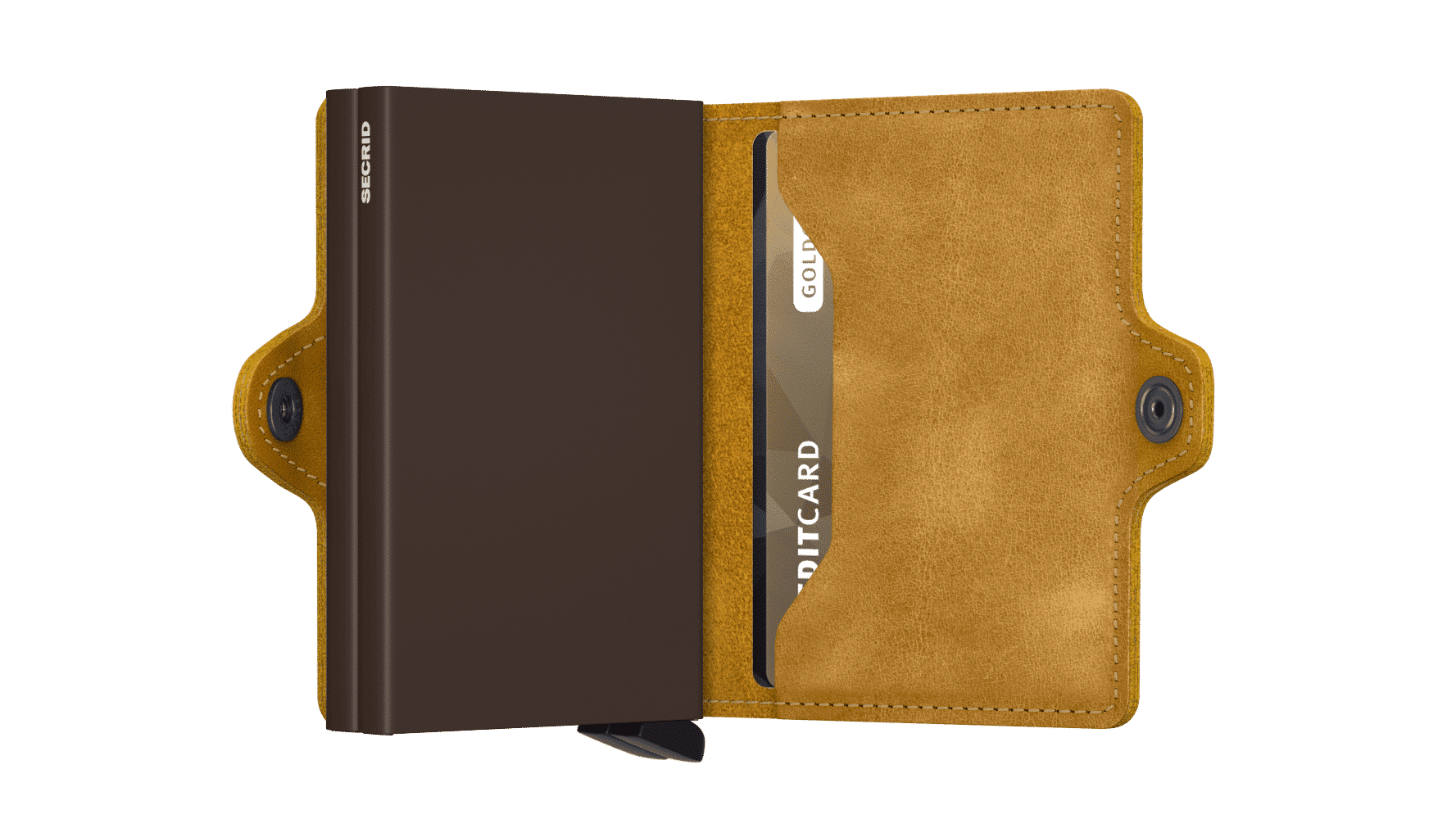 Vintage Ochre SECRID twinwallet piniginė - Image 4