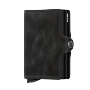 Vintage Black SECRID twinwallet piniginė