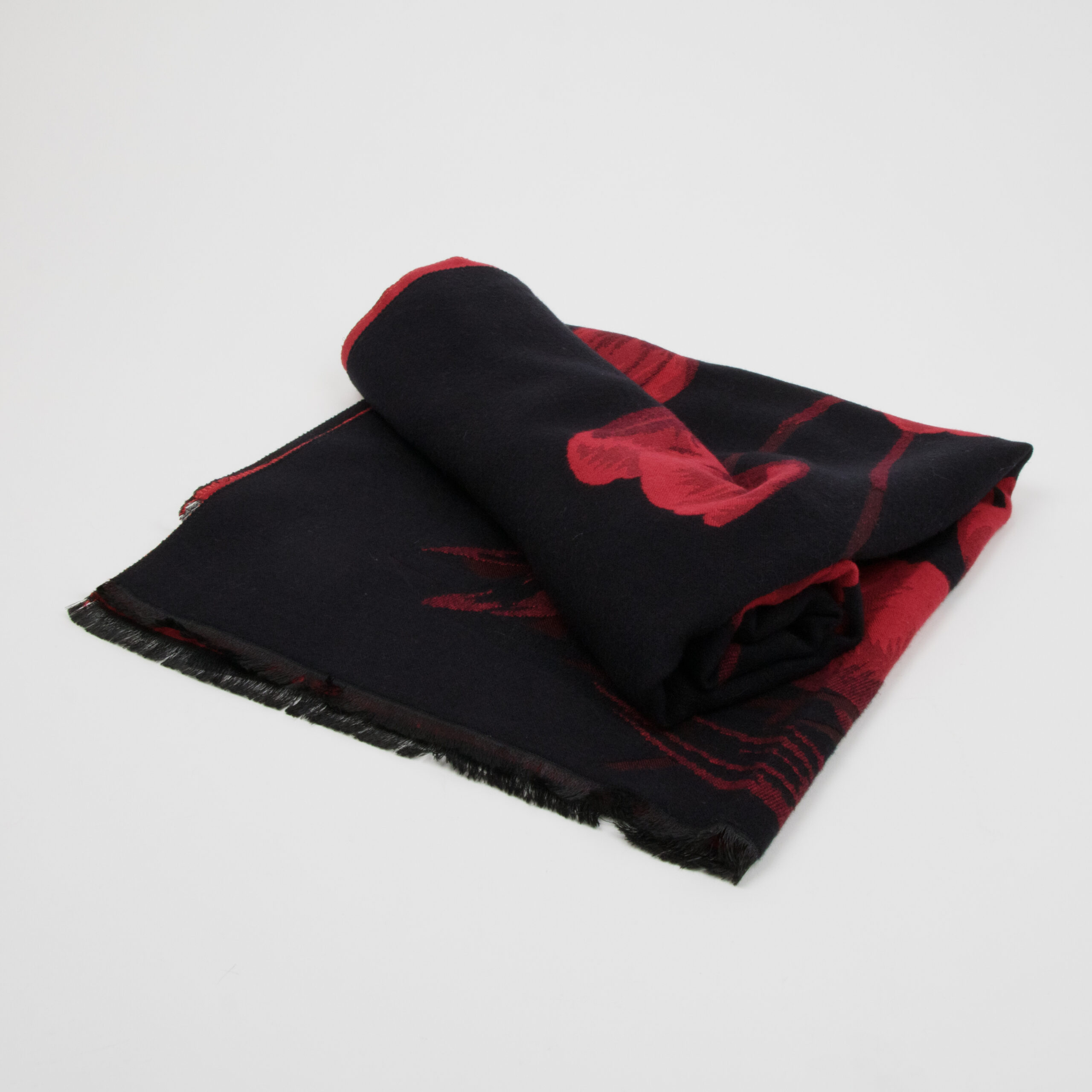 IDANIA Dvipusis šalikas IDANIA juodas - Image 1