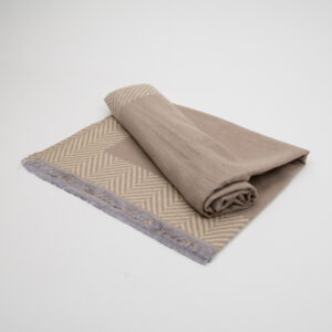 Dvipusis šalikas ELDA kapučino