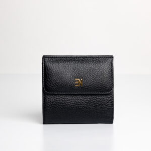 Odinė piniginė ELIDA juoda