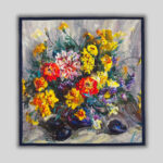 Natūralaus šilko skarelė DALAILA