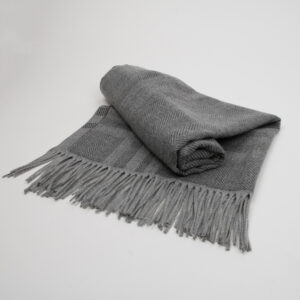 Dvipusis šalikas DORA pilkas