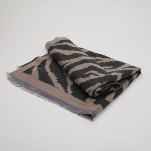 Dvipusis šalikas DENY kapučino