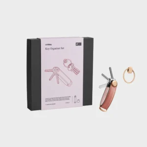 ORBITKEY Juego de regalo de llaves de piel (algodón de azúcar)