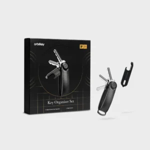Dovanų rinkinys - raktinė LEATHER HYBRID Black + daugiafunkcinis įrankis