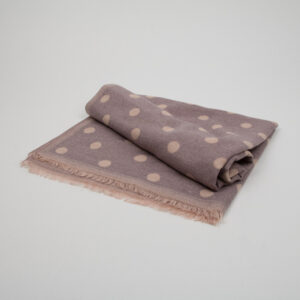 Dvipusis šalikas NORA kūno spalvos