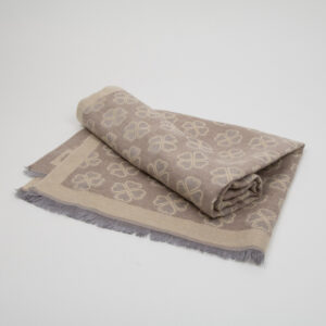 Dvipusis šalikas VIVIAN kapučino