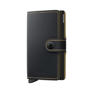 Matte Black - Ochre SECRID miniwallet piniginė