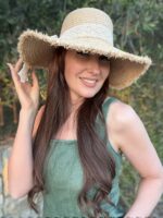 C9 natūralaus šiaudo skrybėlė - Image 3