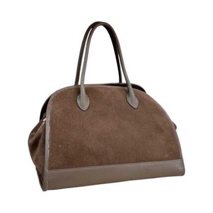 Odinė verstos odos rankinė #6652 SUEDE