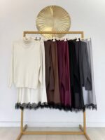 Atlasinins sijonas su gipiuru #CLE01-SK1259 - Image 7