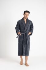 Vyriškas chalatas be gobtuvo #1330 - Image 2