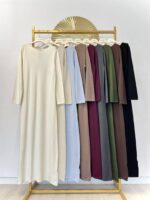 Viskozinė ilga suknelė #10201 - Image 3