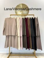 Dviejų dalių lanos vilnos kostiumėlis #10139-10093 One-size - Image 3