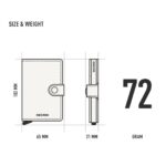 Crisple Lime SECRID miniwallet piniginė - Image 5