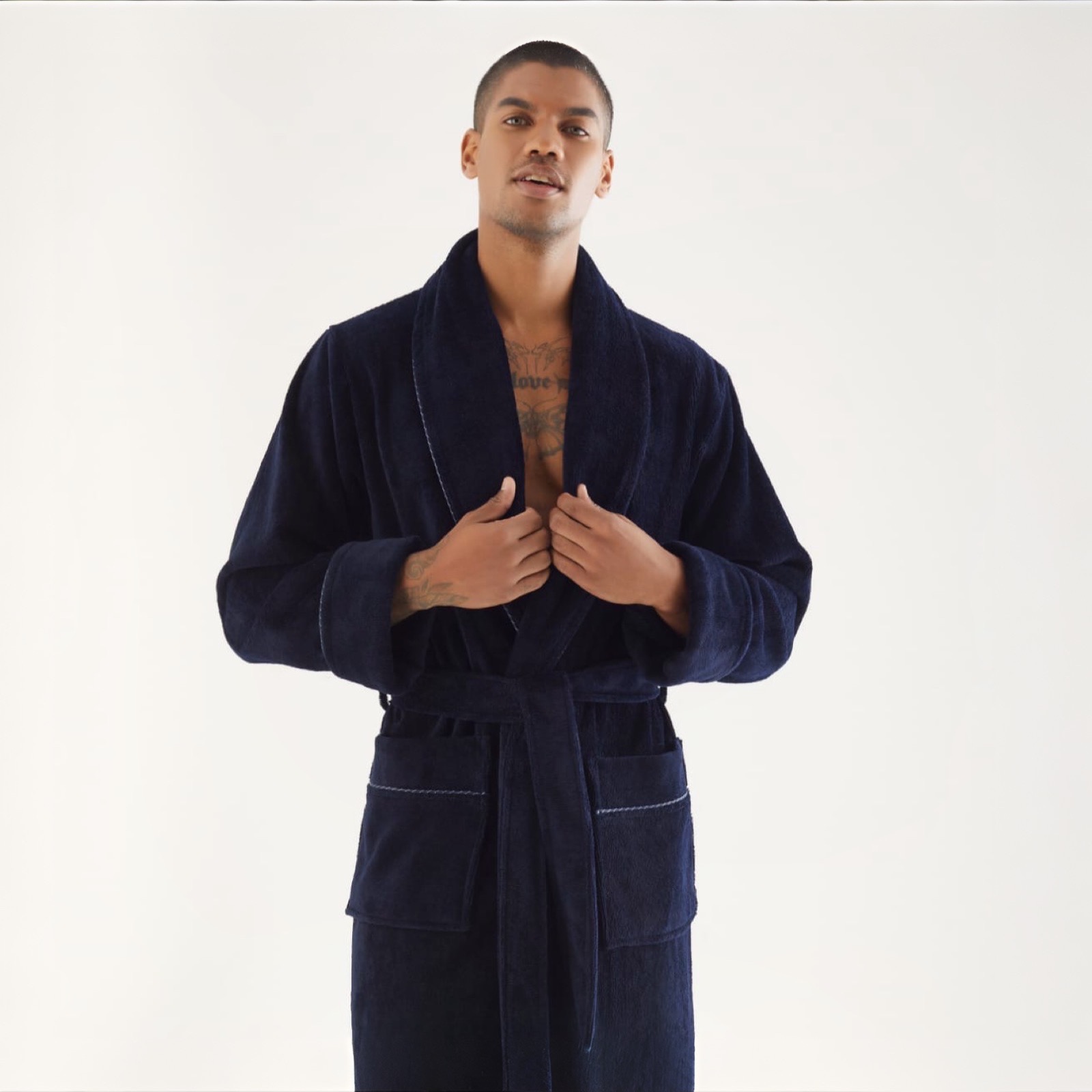 IMG_6417.jpeg Vyriškas chalatas be gobtuvo #7235 - Image 1