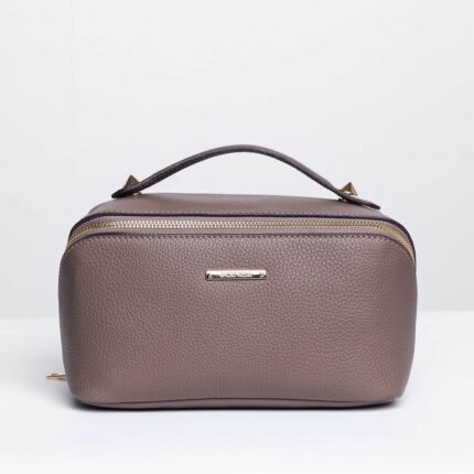 Odinė kosmetinė KOLETA tamsi kapučino