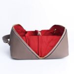 Odinė kosmetinė KOLETA tamsi kapučino - Image 5