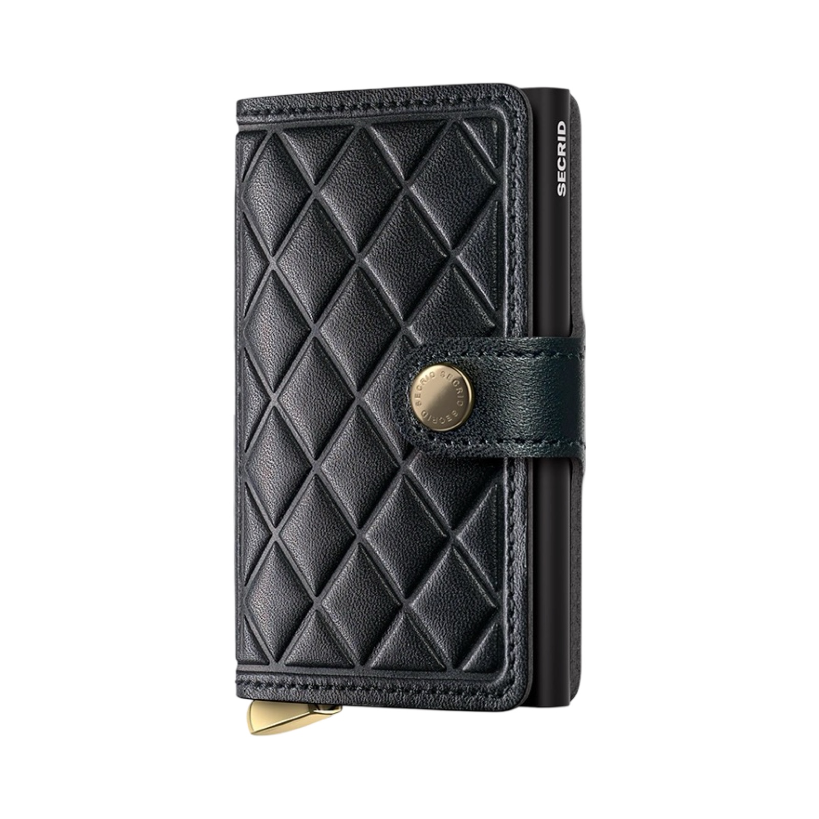rankines 03_10 Emboss Diamond - Premium Black+ SECRID miniwallet piniginė - Image 1