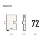 Naplak - Premium Red+ SECRID miniwallet piniginė - Image 6