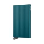 Fluted - Premium Teal+ SECRID kortelių dėklas