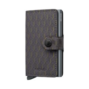 Optical Grey-Yellow SECRID miniwallet piniginė