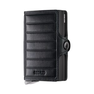 Emboss Lines - Premium Black+ SECRID twinwallet piniginė