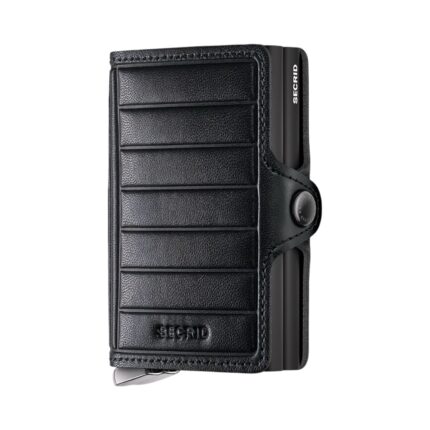 Emboss Lines - Premium Black+ SECRID twinwallet piniginė