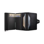 Emboss Lines - Premium Black+ SECRID twinwallet piniginė - Image 5