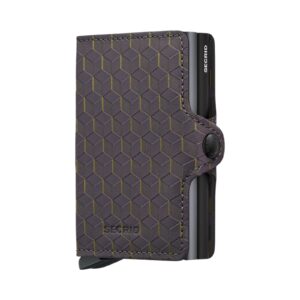 Optical Grey-Yellow SECRID twinwallet piniginė