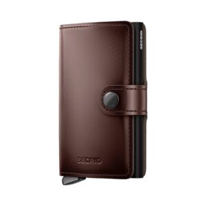 Dusk - Premium Dark Brown+ SECRID miniwallet piniginė
