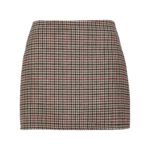 Tvido klasikinis mini sijonas #S93786