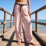 Džinsinio audinio kelnės #5429