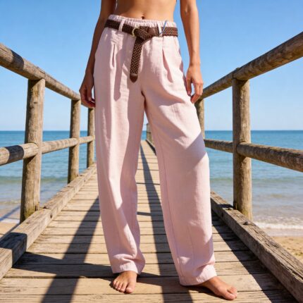 Džinsinio audinio kelnės #5429