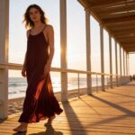 Viskozinė ilga suknelė #4465 - Image 3