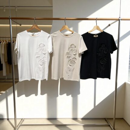 Marškinėliai su gėle #PK9157