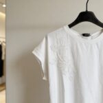 Marškinėliai su puošnia gėle #PK9158