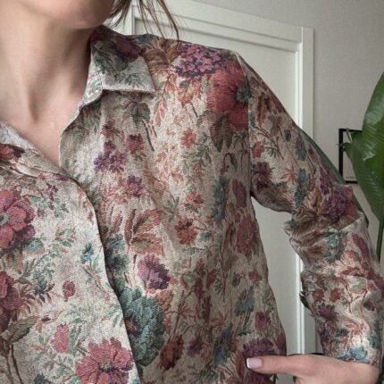 Gėlėti marškiniai #TD50320 AR2