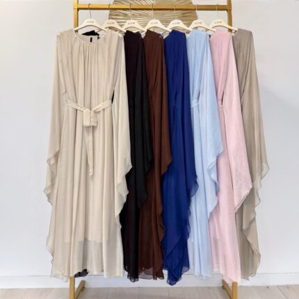 Šilko / viskozės suknelė #CLE01-D1384