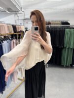 Šilko/viskozės palaidinė #CLE01-SW1406 - Image 3