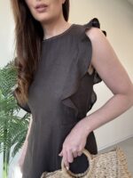 Lininė suknelė #ED3093 - Image 13