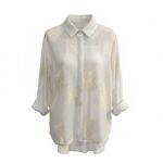 Pieno baltumo marškiniai #TD50320 MS7A