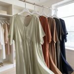 Lyocelio suknelė #MA092 - Image 2