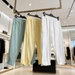 Medvilninės tamprios kelnės #LA6112 - Image 2