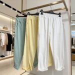 Medvilninės tamprios kelnės #LA6112